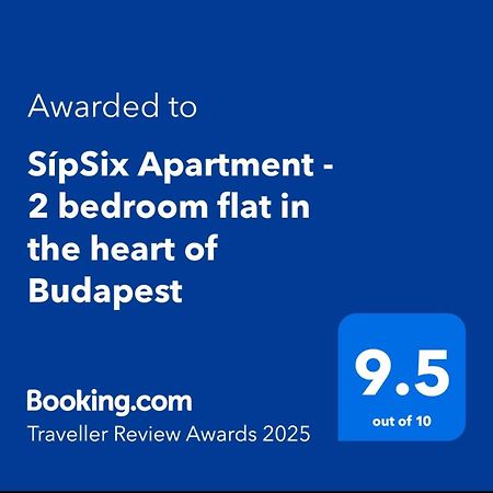 Sipsix Apartment - Modern 2 Bedroom Newly Renovated Flat With Ac In Budapest City Centre Экстерьер фото