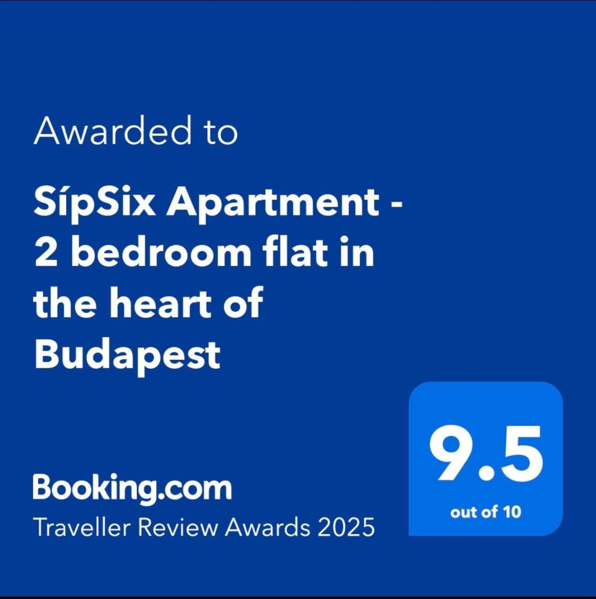 Sipsix Apartment - Modern 2 Bedroom Newly Renovated Flat With Ac In Budapest City Centre Экстерьер фото